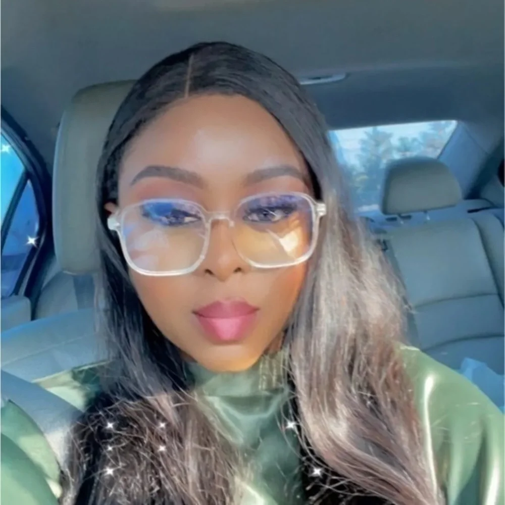 Transparent Glasses Clear Square Frame Glasses Fashion Glasses